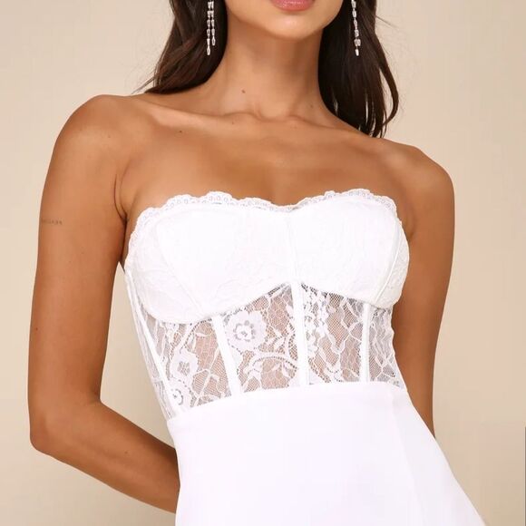 Lulus White Top - Picture 3 of 14